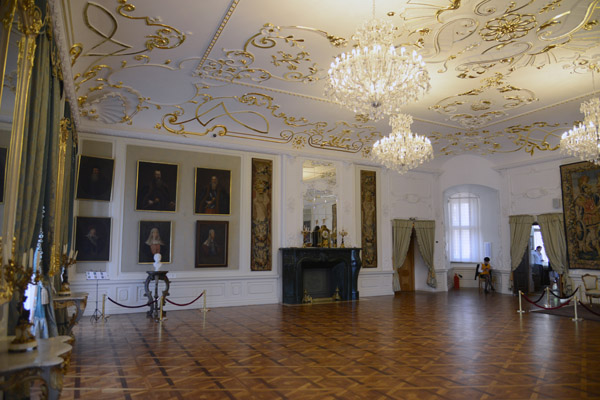 Portrait Hall in the Rococo Style of the early 18th C.