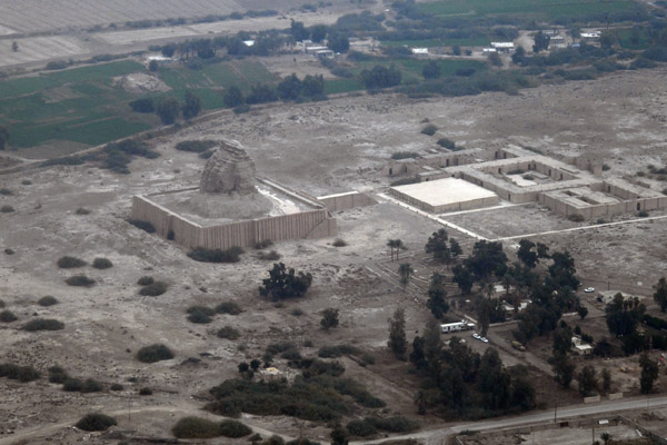 Ziggurat Aqar-Qūf north of Baghdad Airport