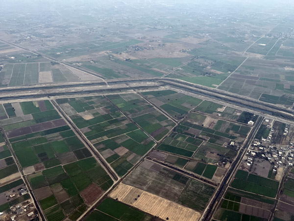 Canals at Al Salamiaat north of Baghdad Airport