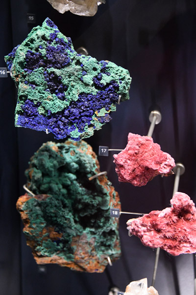 Azurite and Malachite, Erythrite