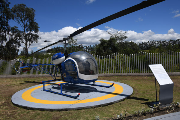 Colombian Air Force Sioux OH-13G helicopter (1954)