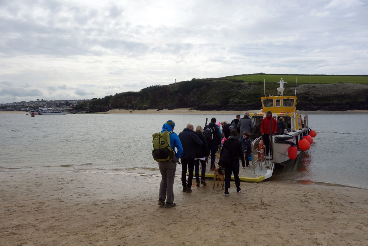 April 2019 Day3 Approaching Padstow ferry