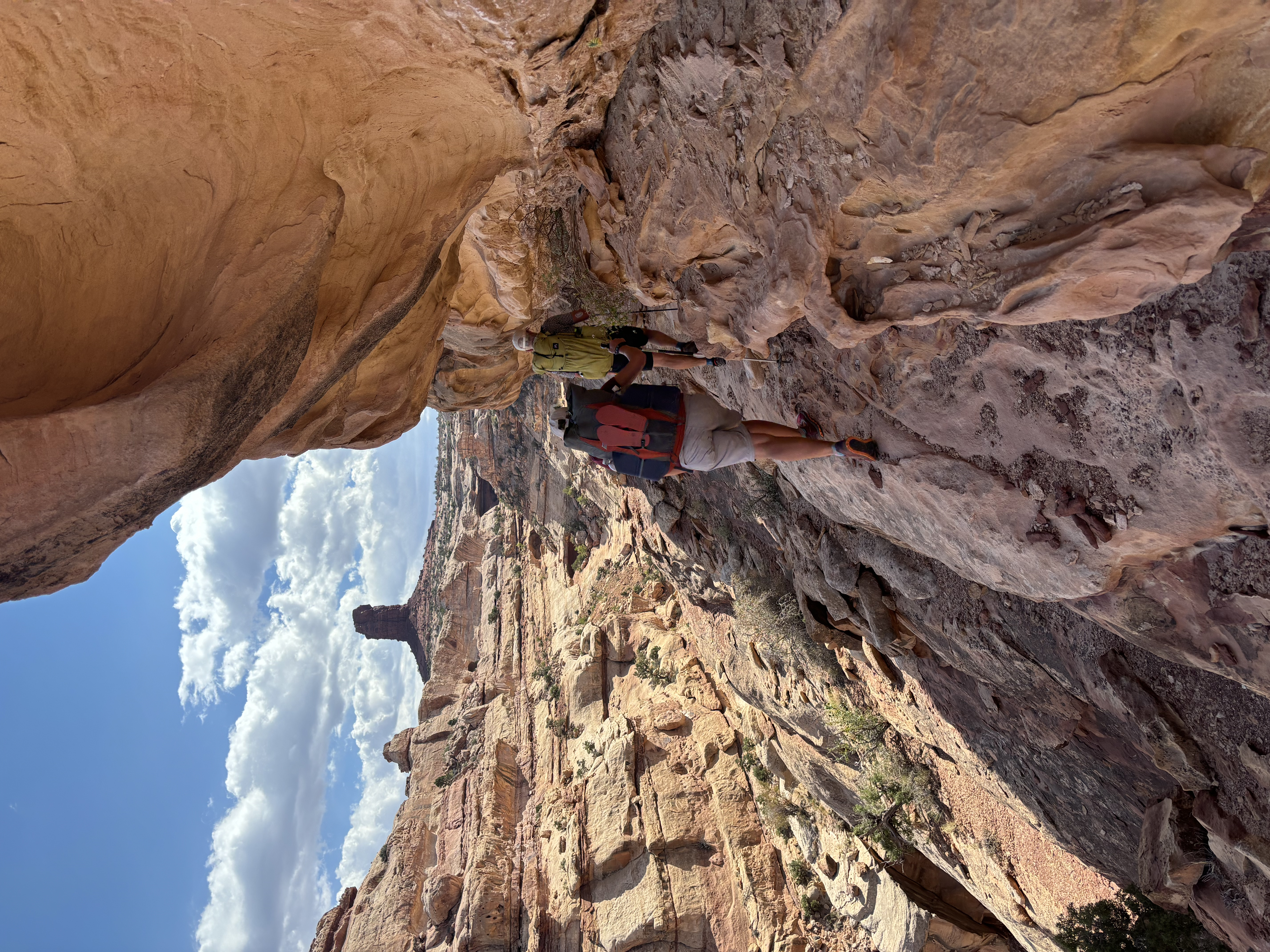 Our way out of The Maze on the great Plug route