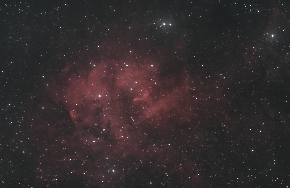 Lion Nebula, Sh2-132 in Cepheus