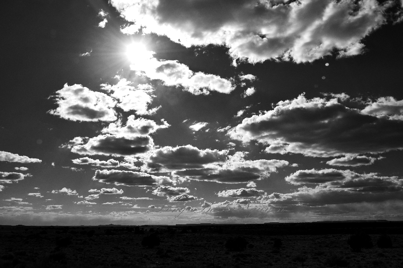 Arizona Sky Looking toward Kayenta, Arizona 177 
