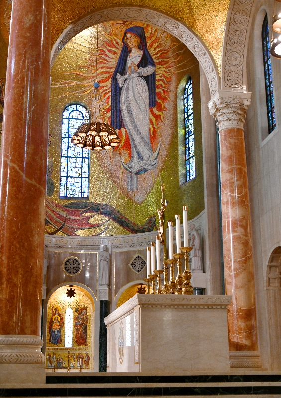 The Woman Clothed with the Sun Mosaic Washington DC 132