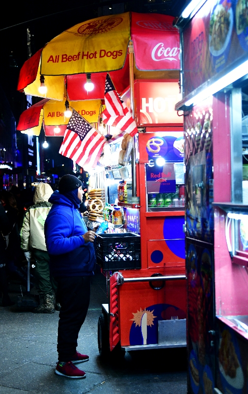 New York City Hotdog Vendor, New York, USA 297 