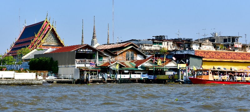 Water taxi dock in Bangkok, Thailand 660 