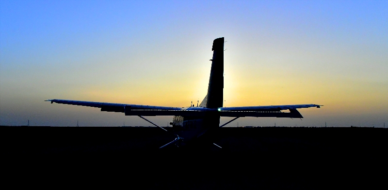 Quest Kodiak at Sunset in Riyadh, Riyadh Region, Kingdom of Saudi Arabia 1979 