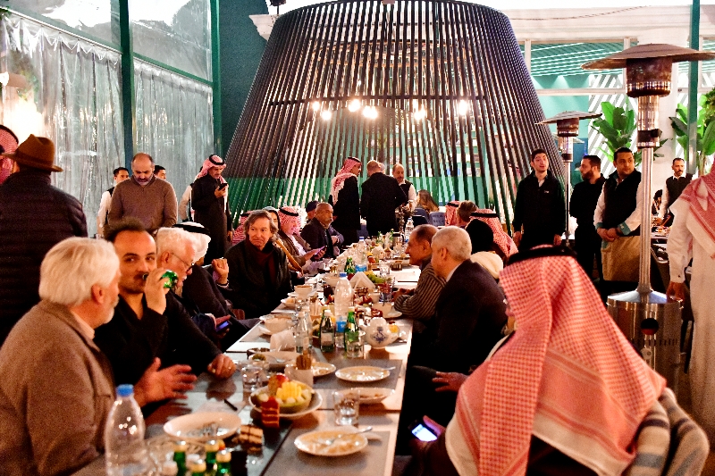 Dinner at Lebanese Restaurant in Riyadh, KSA 043  