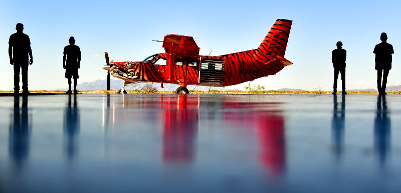 Bad Kitty Kodiak at El Paso SkyDive, Santa Terese, Dona Ana Airport, New Mexico 163 