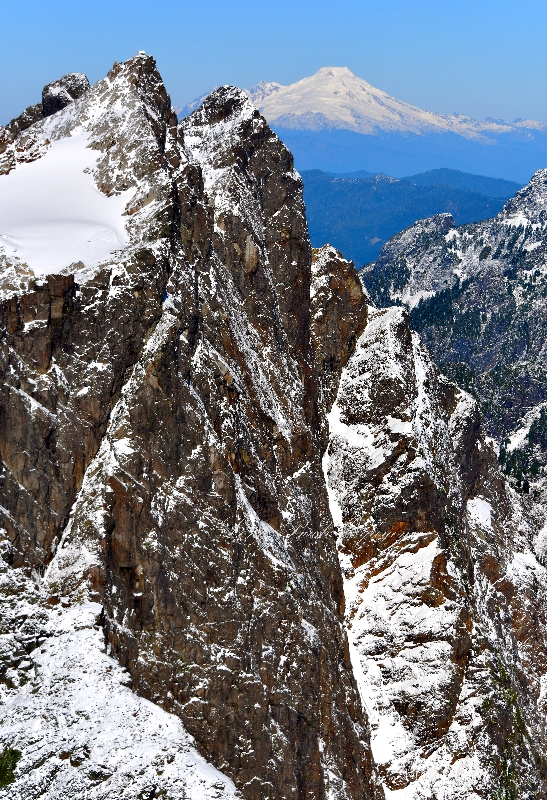 Three Fingers Mountain, Three Fingers Lookout, Mount Baker, Cascade Mountains, Washington 289  