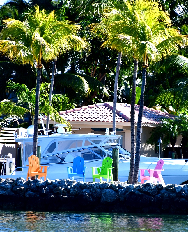 Colorful Chairs, Islamorada, Florida 083  