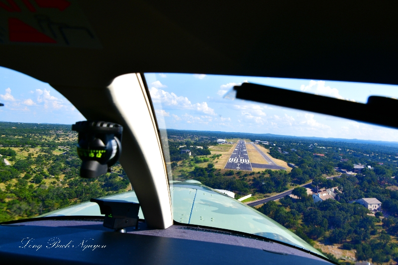 The General Daher Kodiak on final to Horseshoe Bay, Texas 434 