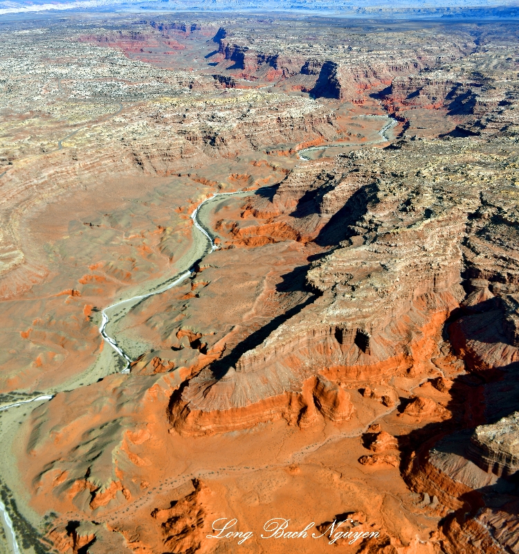 Clay Canyon, Bullfrog Creek, Middle Point, Clay Point, Grand Gulch, Waterpocket Fold, Fourmile Canyon, Utah 211