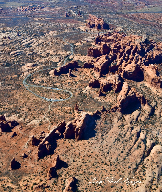Arches National Park, Balanced Rock, Pothole Arch, Garden of Eden, Elephant Butte, Double Arch, Paradise of Elephants