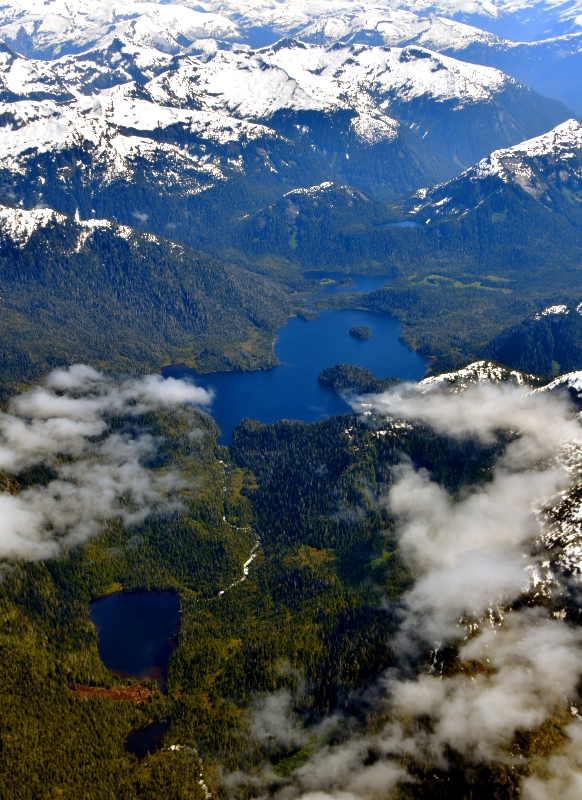 Remote Mountain Lakes in Coastal Mountain Range of British Columbia, Canada 266  