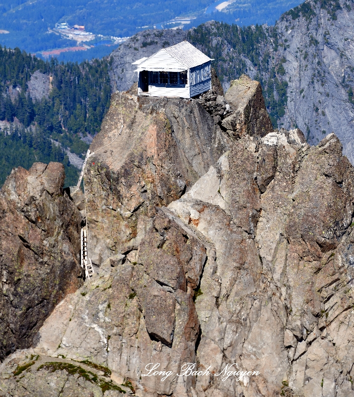 Three Fingers Lookout on Three Fingers Mountain, Cascade Mountains, Washington 460  