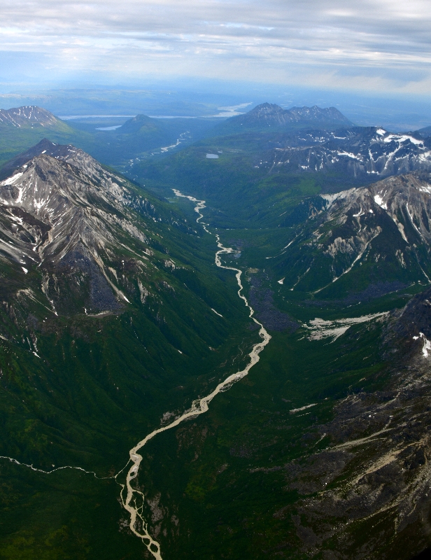 Denali National Park, Coffee River, Chiulitna River, Alaska  
