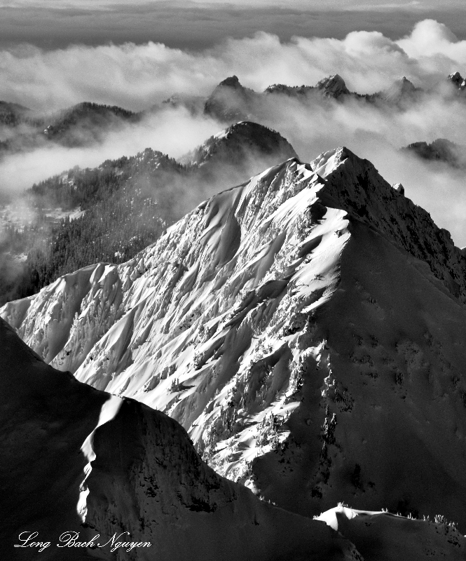 Mount Stone in Olympic Mountains, Washington 238  