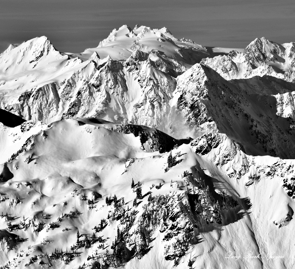 Mount Olympus, Olympic National Park, Olympic Mountains, Washington State 205b 