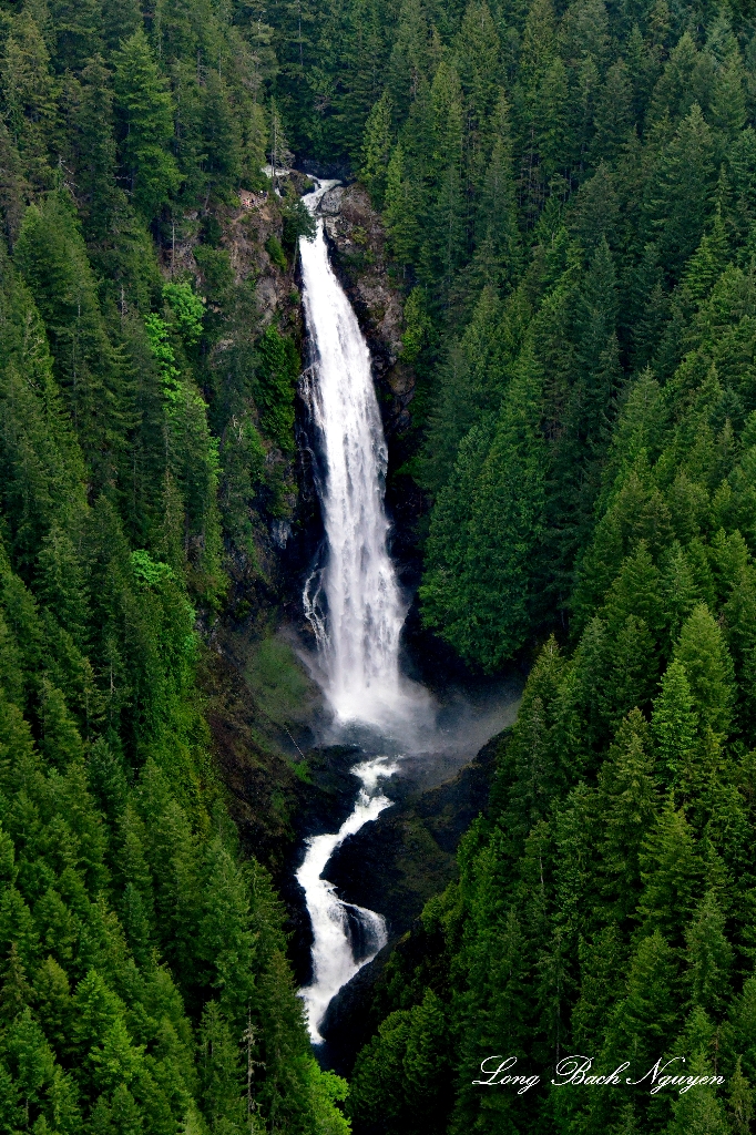 Wallace Falls State Park, Wallace River, Cascade Mountains, Washington 127  
