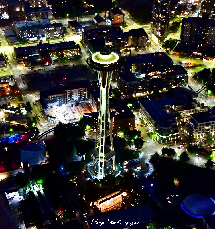 Space Needle on 4th of July 2023 