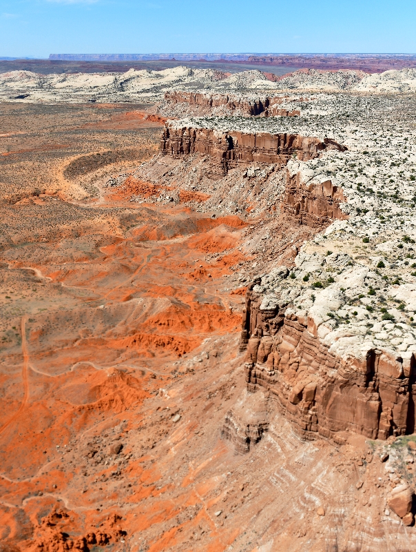 Orange Landscape off Tank Mesa, Comb Ridge, Bluff, Utah 1631  