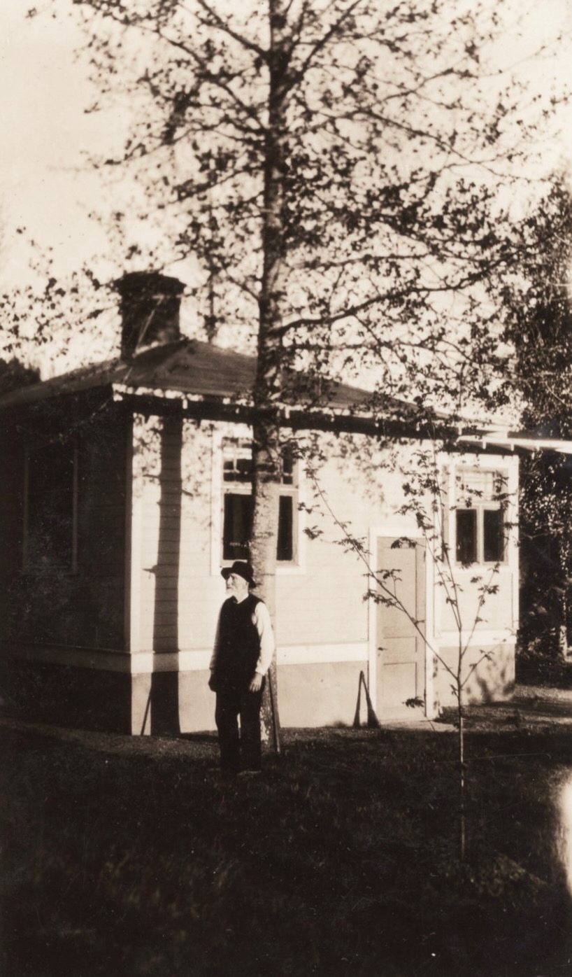 155) Johan August and house built by Alvin in the 1920s
