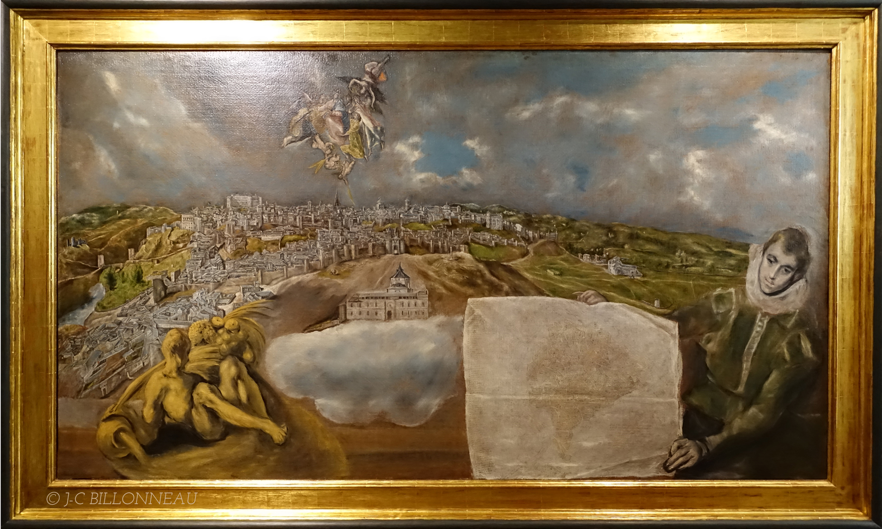 016 Vista y plano de Toledo-EL GRECO.JPG