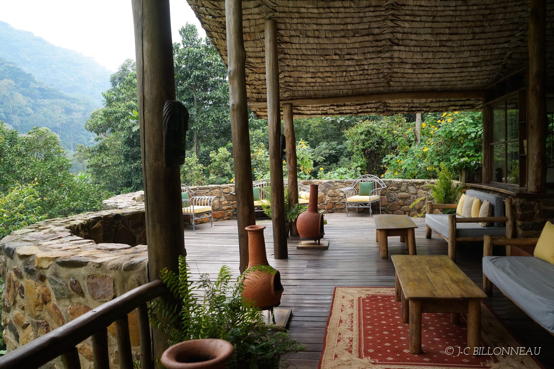476 Engagi Lodge dans la fort de Bwindi.JPG