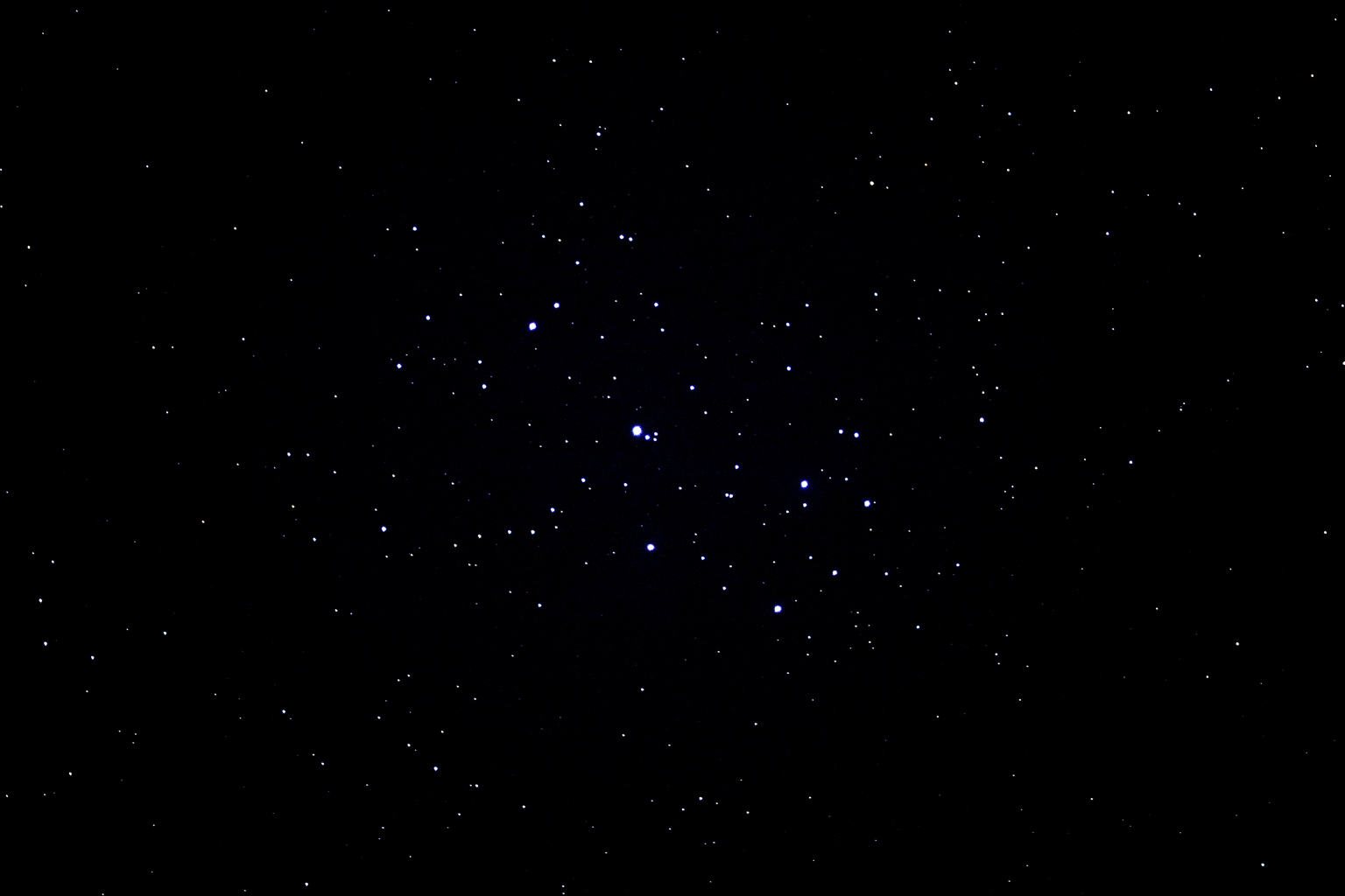 M45 - The Pleiades also known as the Seven Sisters and also known as Subaru