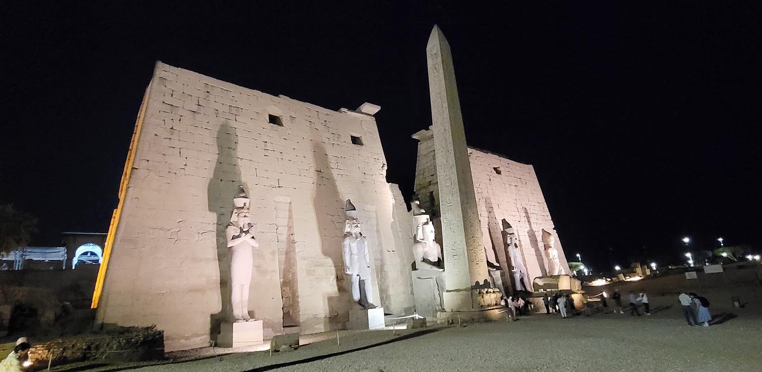 Temple of Luxor at Night