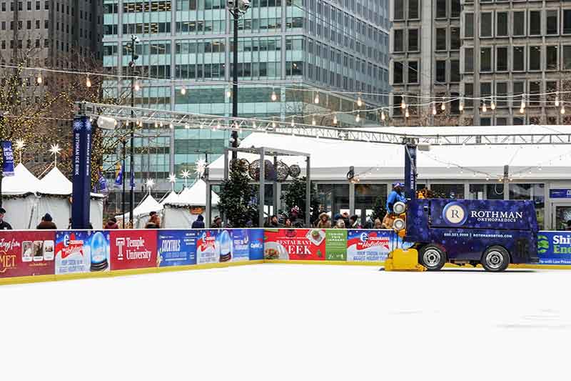 Christmas in Philadelphia: The Rothman Ice Rink