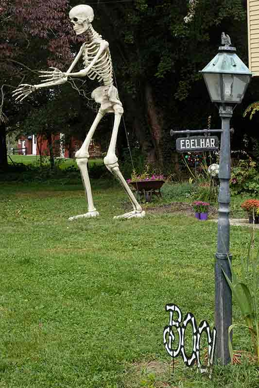 BOO!  I better pedal faster!