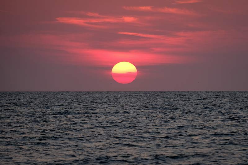 A Gulf Sunset