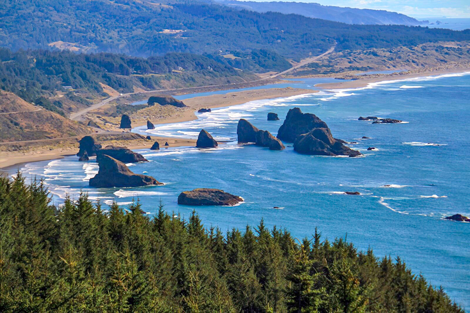 From the summit of Cape Sebastian, Oregon