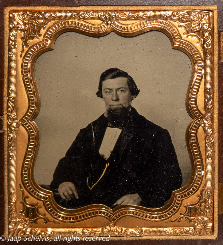 Sixth plate Ambrotype USA (?) c. 1860