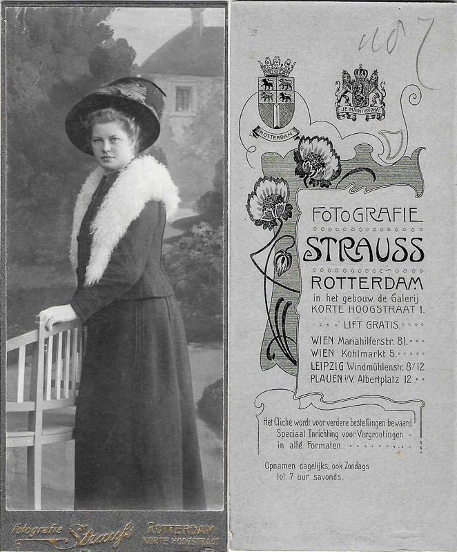 Historical Portrait Photography from Rotterdam