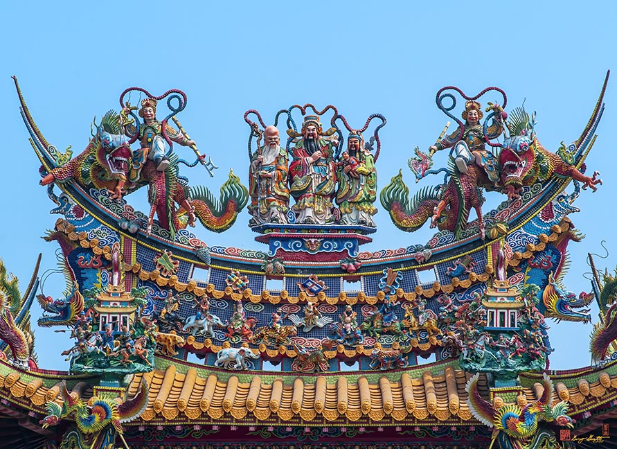 San Jao Xian Lo Dai Tien Gong Dragon Gate Bodhisattva (DTHSP0328)