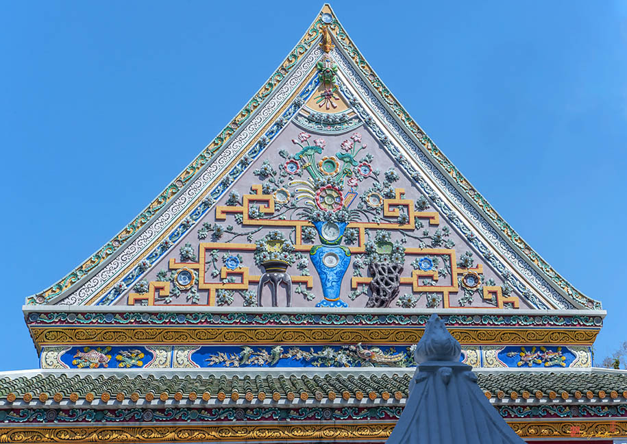 Wat Sam Phraya Phra Ubosot Gable (DTHB0305)