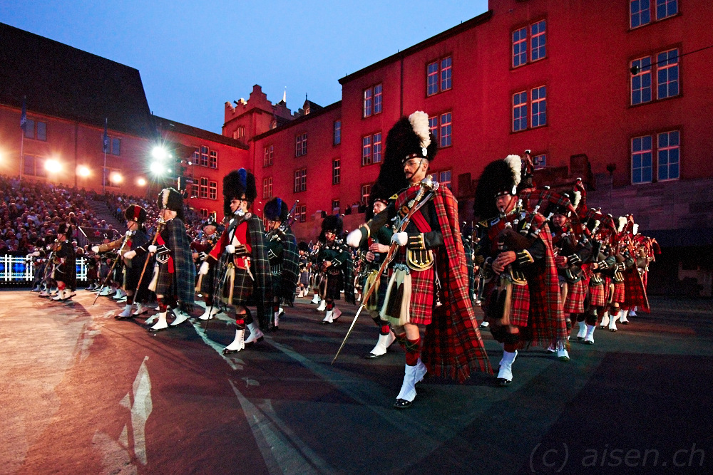 Massed Pipes and Drums