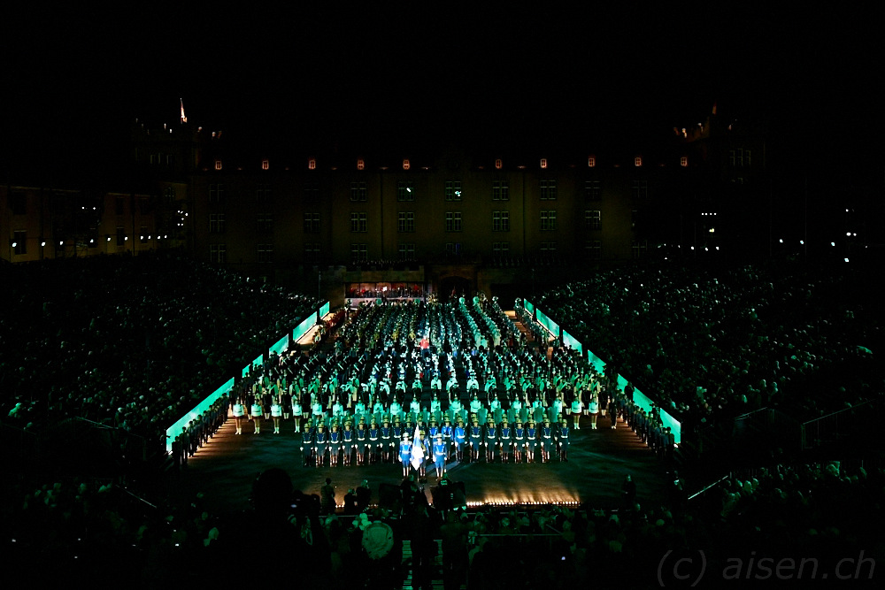 Finale Basel Tattoo 2012