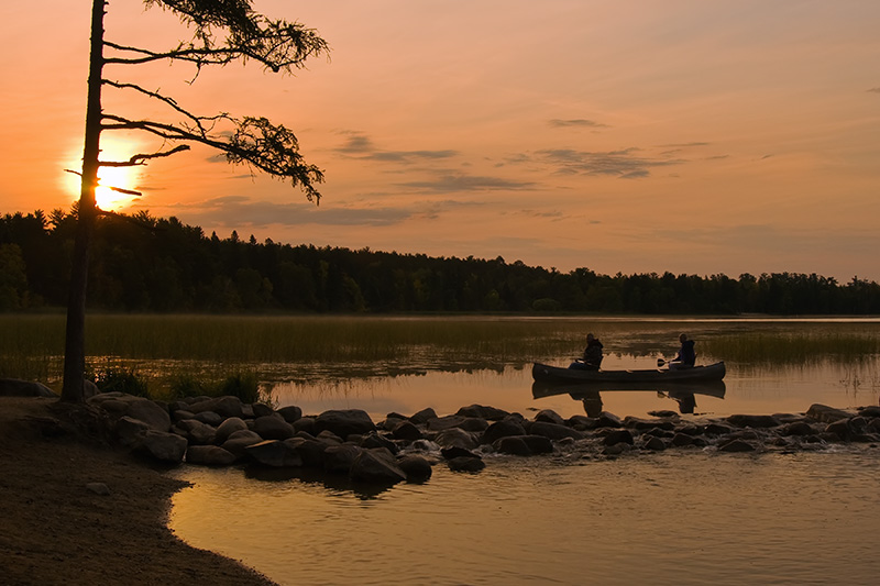 Headwaters canoers