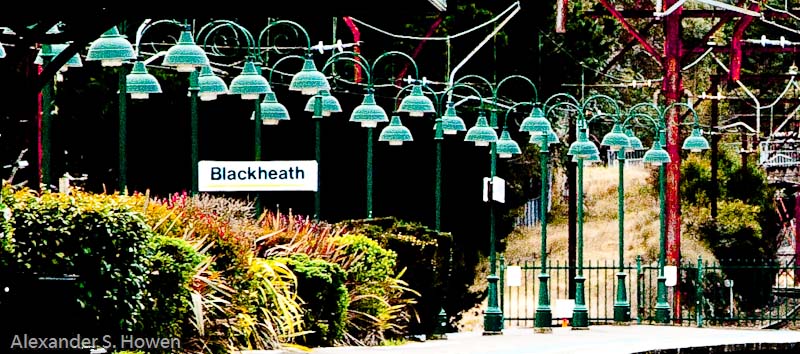 Blackheath station lights