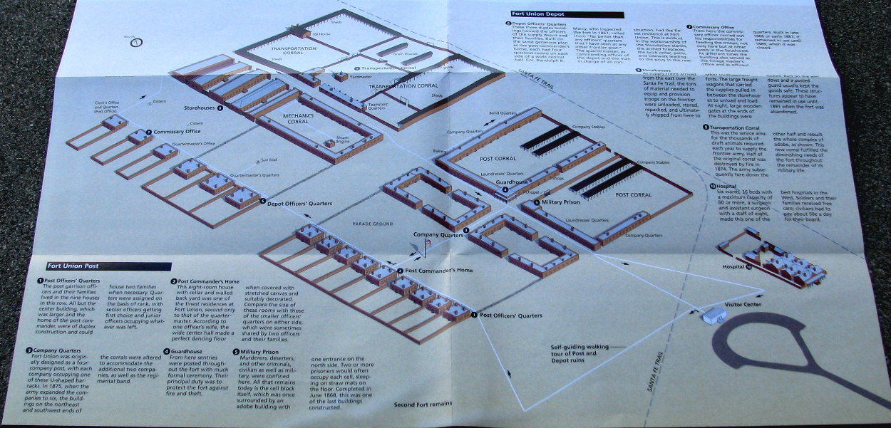 Fort Union map