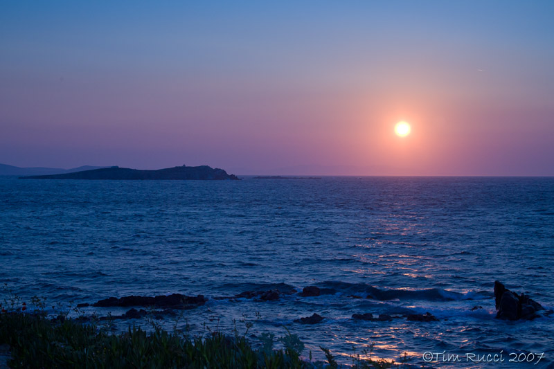 27932 - Setting Sun in Mykonos