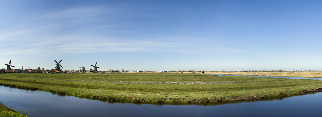 Zaanse Schans en Kalverpolder