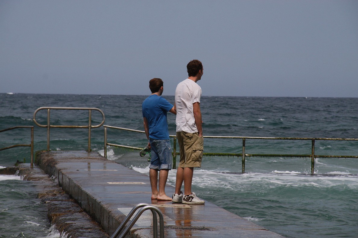 Watching the Dolphin at Austinmer