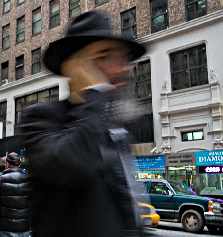 Important business? - The Diamond District (West 47th Street between Fifth Avenue and Sixth Avenue)